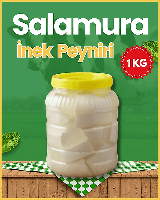 Salamura İnek Peyniri 1000 gr