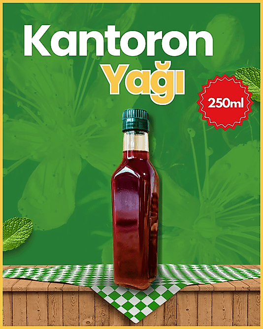 Kantaron Yağı 250 ml