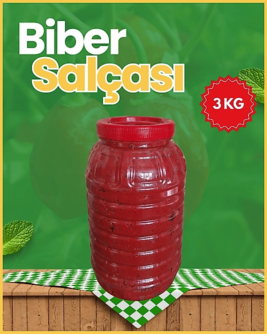 Biber Salçası  3000 gr