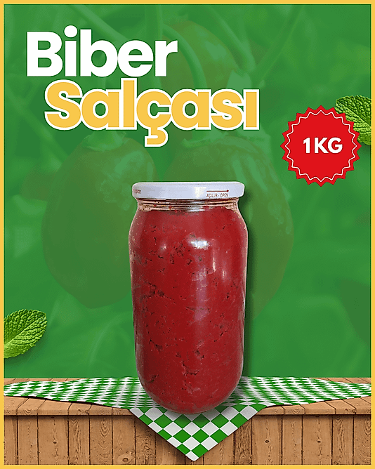 Biber Salçası 1000 gr